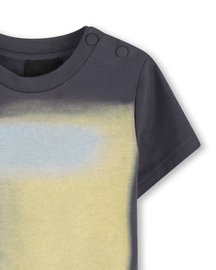 kids atelier givenchy Dark Gray Gradient T-Shirt