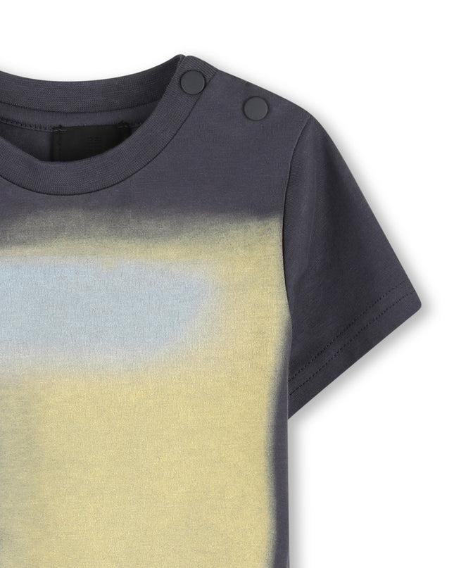 kids atelier givenchy Dark Gray Gradient T-Shirt