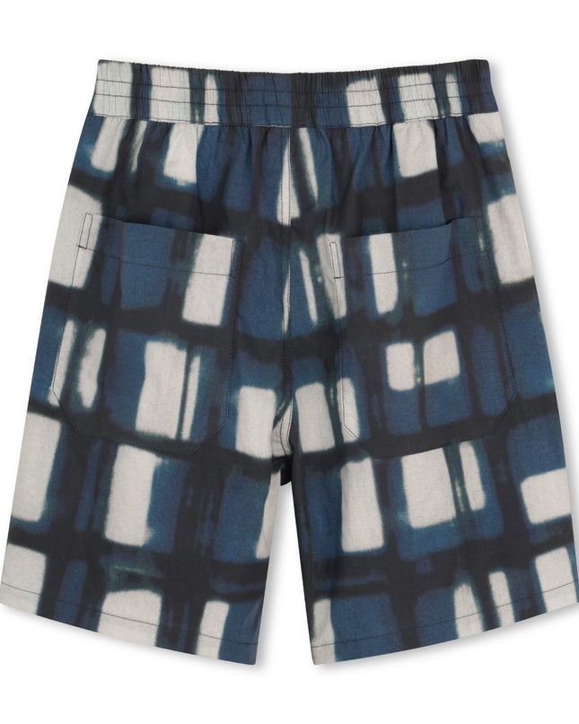 kids atelier givenchy Dark Blue Givenchy Patterned Shorts