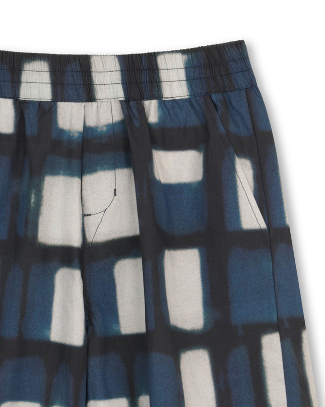 kids atelier givenchy Dark Blue Givenchy Patterned Shorts