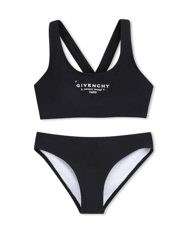 kids atelier givenchy Black Givenchy Two-Piece Swimsuit