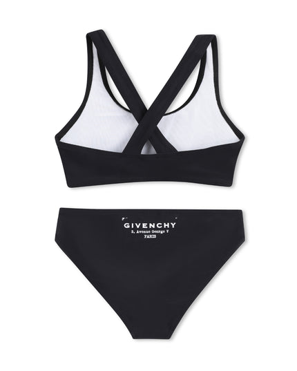 kids atelier givenchy Black Givenchy Two-Piece Swimsuit