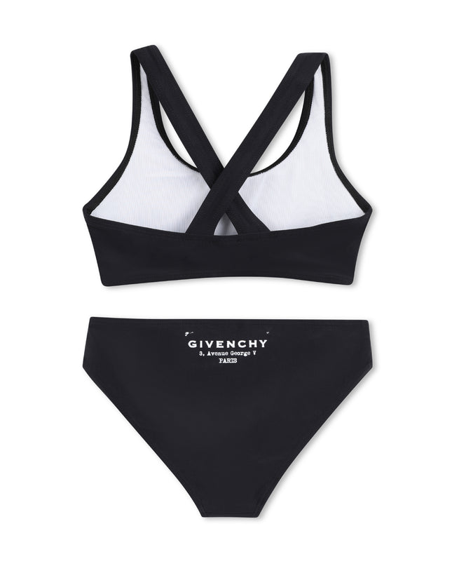 kids atelier givenchy Black Givenchy Two-Piece Swimsuit