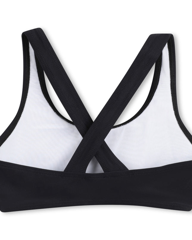 kids atelier givenchy Black Givenchy Two-Piece Swimsuit