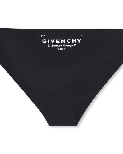 kids atelier givenchy Black Givenchy Two-Piece Swimsuit