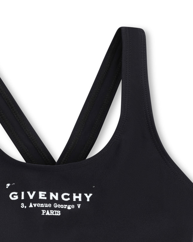 kids atelier givenchy Black Givenchy Two-Piece Swimsuit