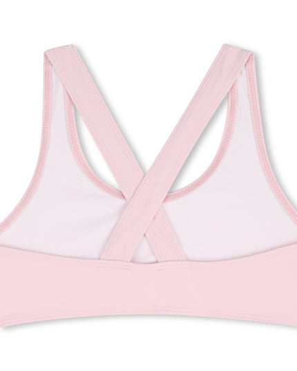 kids atelier givenchy Pink Givenchy Two-Piece Swimsuit