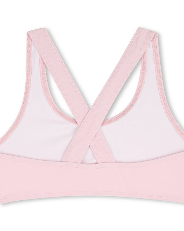 kids atelier givenchy Pink Givenchy Two-Piece Swimsuit