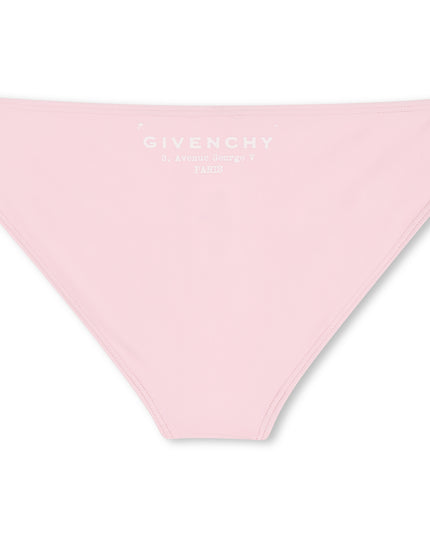 kids atelier givenchy Pink Givenchy Two-Piece Swimsuit