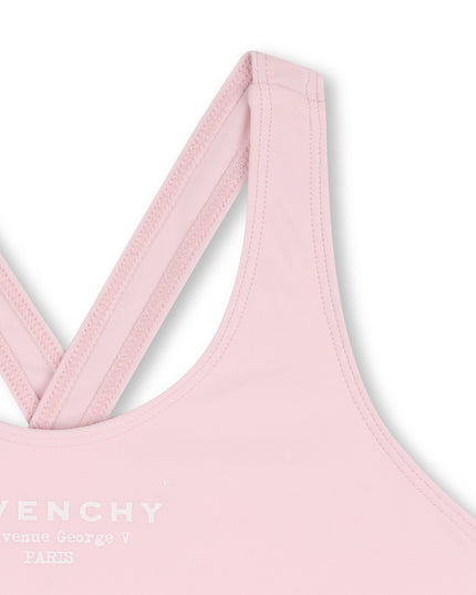 kids atelier givenchy Pink Givenchy Two-Piece Swimsuit