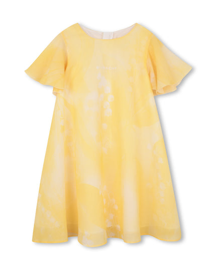 kids atelier givenchy Yellow Sunlit Flow Dress