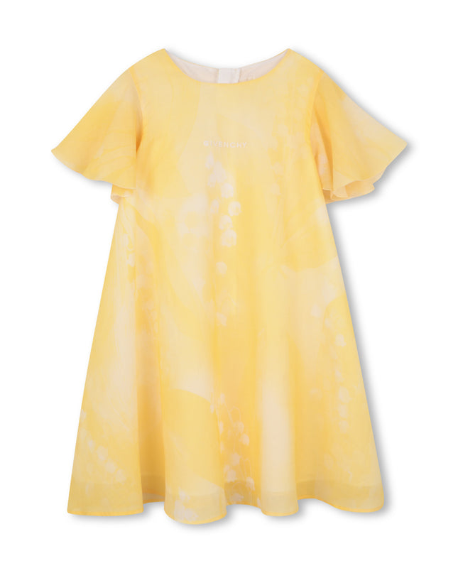 kids atelier givenchy Yellow Sunlit Flow Dress