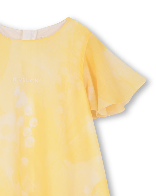 kids atelier givenchy Yellow Sunlit Flow Dress