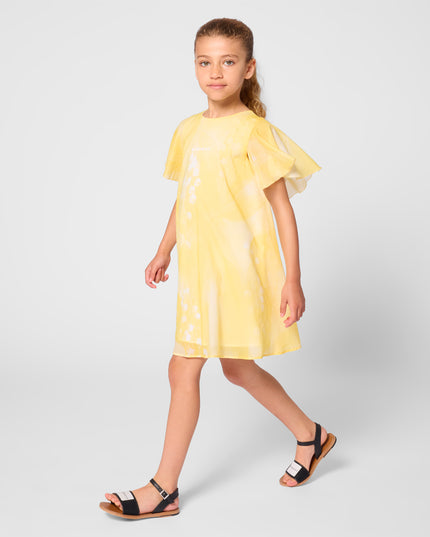 kids atelier givenchy Yellow Sunlit Flow Dress