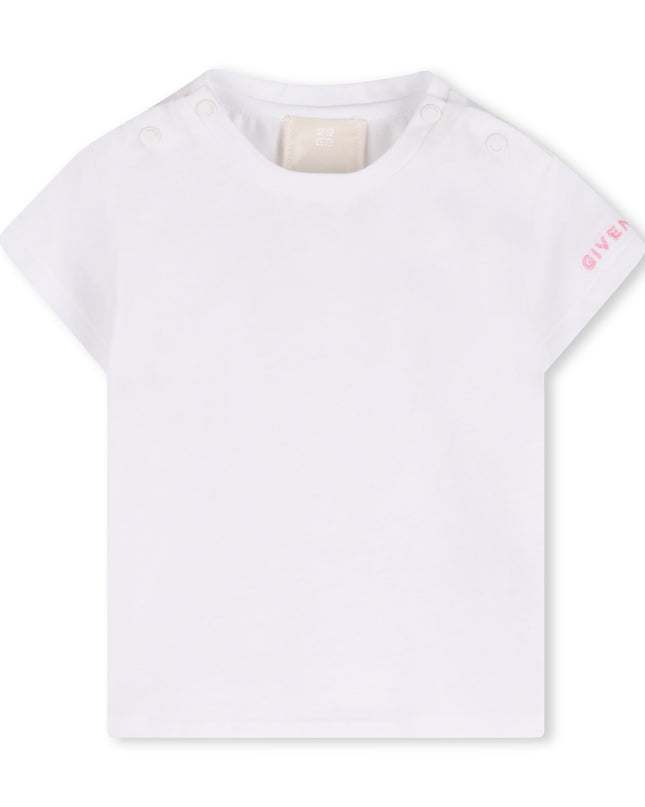 kids atelier givenchy Pink Givenchy Baby Outfit Set