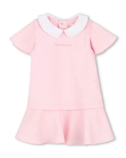 kids atelier givenchy Light Pink Givenchy Baby Dress Set
