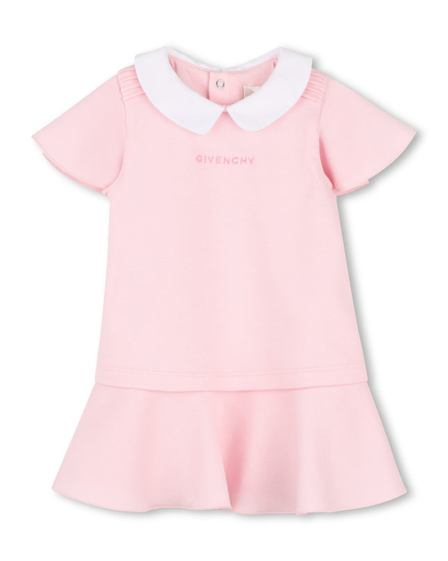 kids atelier givenchy Light Pink Givenchy Baby Dress Set