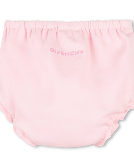 kids atelier givenchy Light Pink Givenchy Baby Dress Set