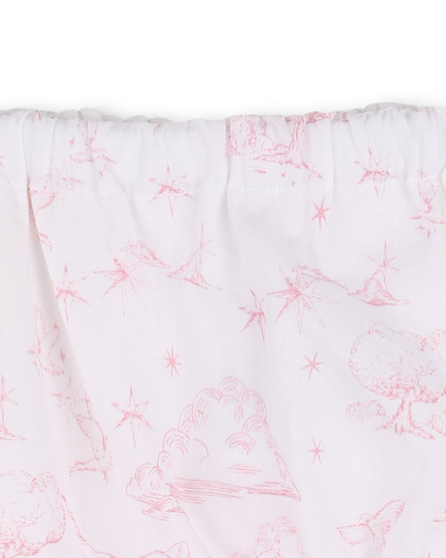 kids atelier givenchy White & Light Pink Givenchy Baby Dress Set