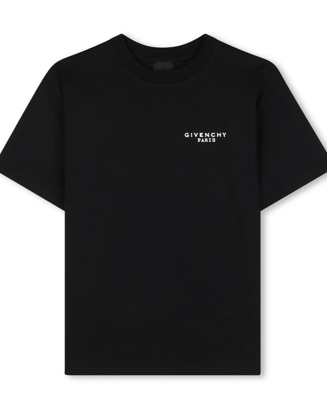 Kids Atelier Givenchy Black Logo Tee