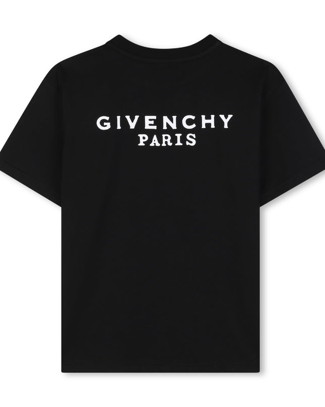 Kids Atelier Givenchy Black Logo Tee