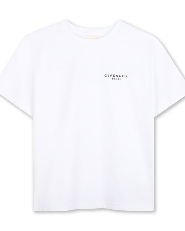 Kids Atelier Givenchy White Logo Tee
