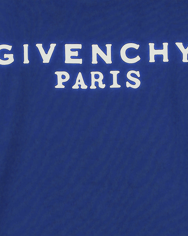 Kids Atelier Givenchy Electric Blue Logo Tee