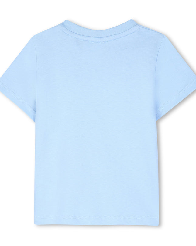 Kids Atelier Givenchy Light Blue Jersey Tee