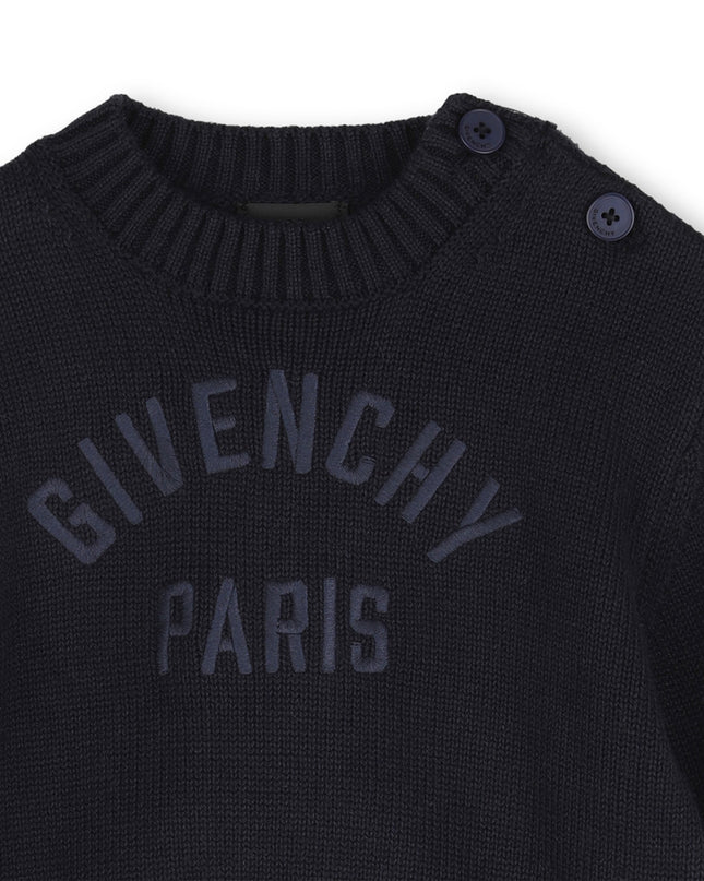 Kids Atelier Givenchy Navy Knitted Sweater