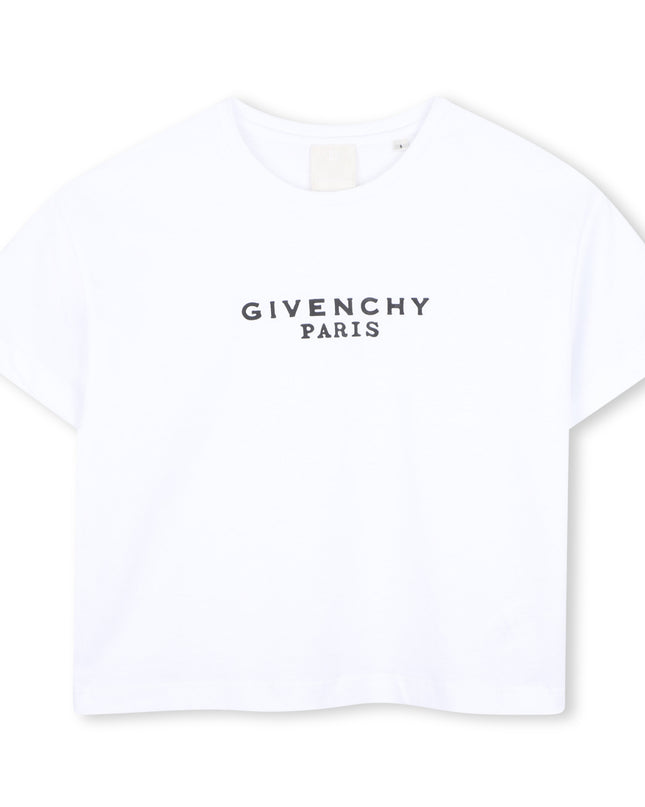 Kids Atelier Givenchy White Organic Cotton Tee