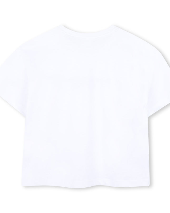 Kids Atelier Givenchy White Organic Cotton Tee
