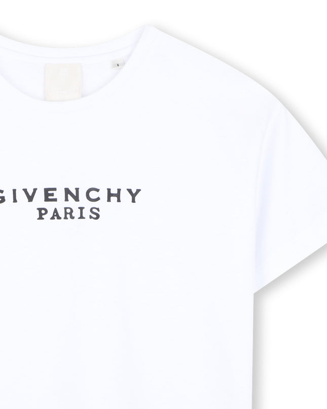 Kids Atelier Givenchy White Organic Cotton Tee