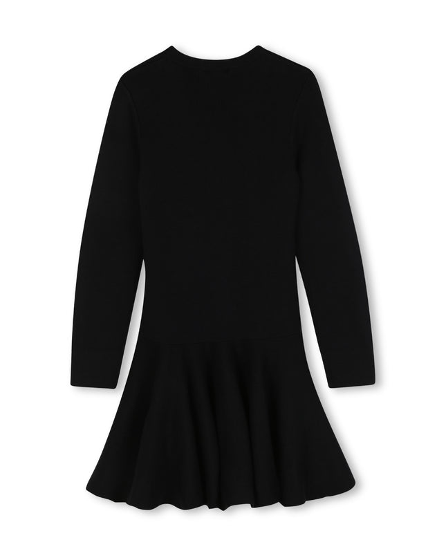 Kids Atelier Givenchy Black Milano Knit Dress