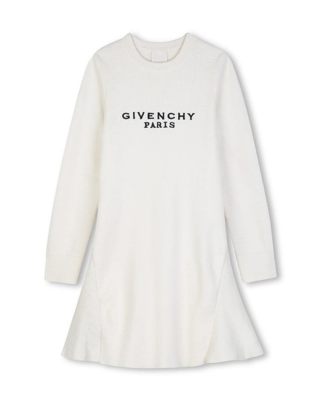 kids atelier givenchy Off White Milano Knit Dress