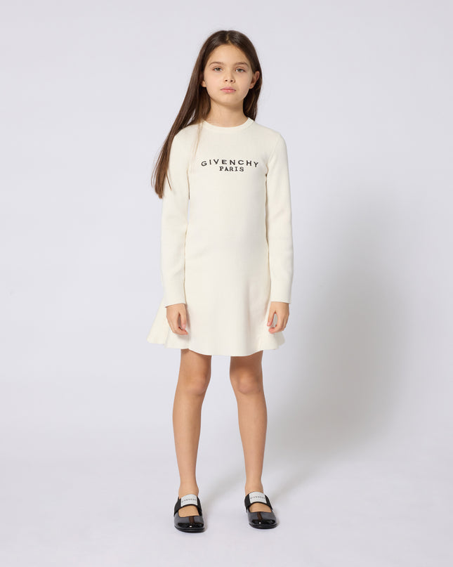 kids atelier givenchy Off White Milano Knit Dress