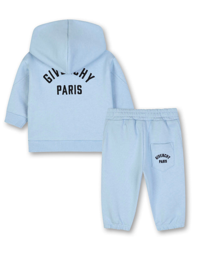 Kids Atelier Givenchy Light Blue Givenchy Fleece Set