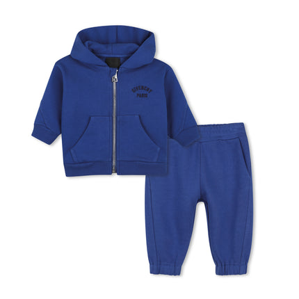 Kids Atelier Givenchy Blue Logo Fleece Track Suit