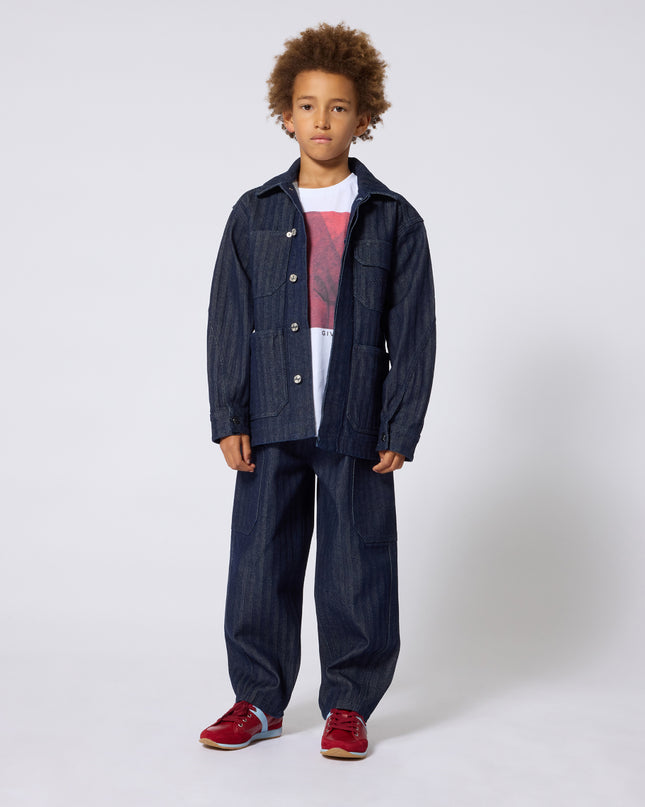 Kids Atelier Givenchy Dark Denim Twill Jacket