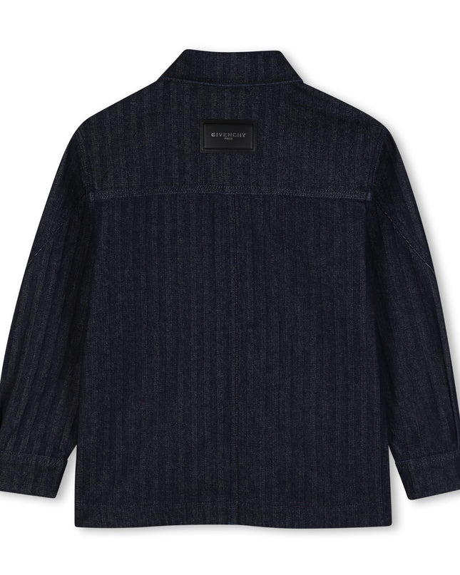Kids Atelier Givenchy Dark Denim Twill Jacket