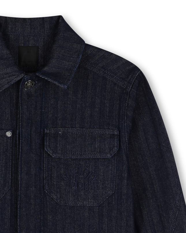 Kids Atelier Givenchy Dark Denim Twill Jacket