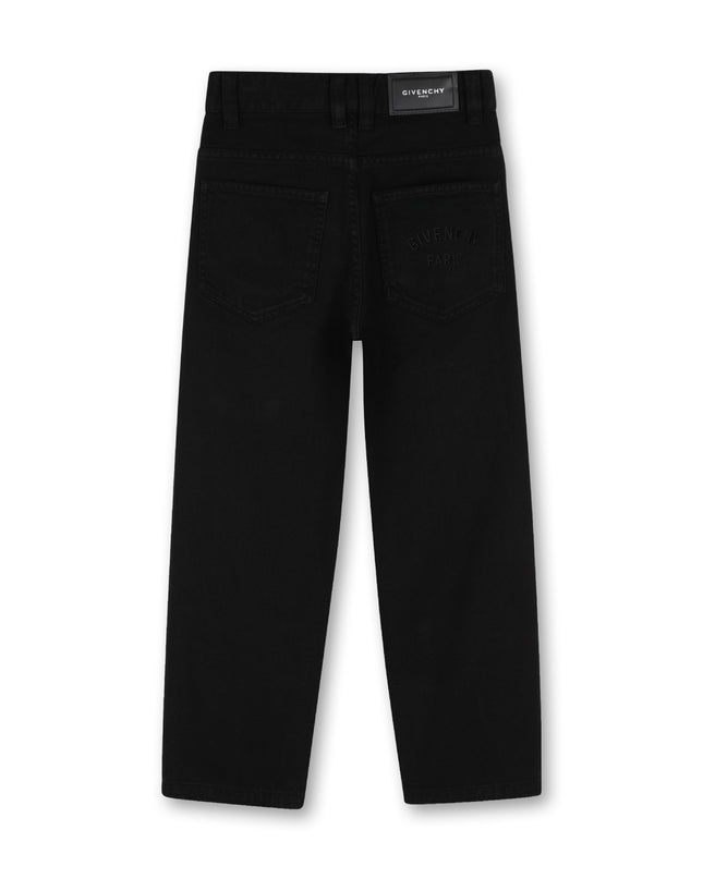 Kids Atelier Givenchy Black Drill Pants