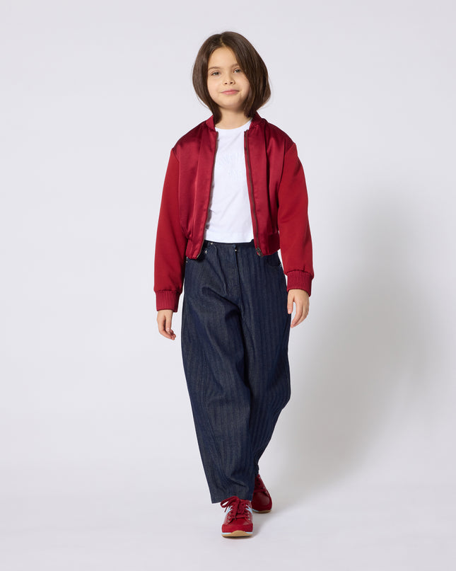Kids Atelier Givenchy Red Satin Jacket
