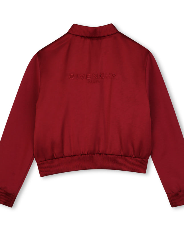 Kids Atelier Givenchy Red Satin Jacket