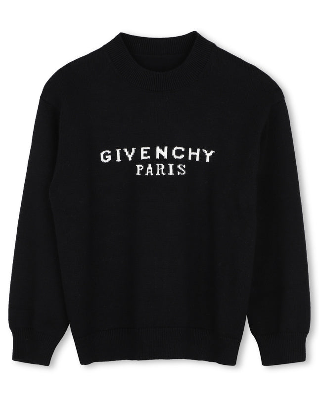 Kids Atelier Givenchy Black Knitted Sweater