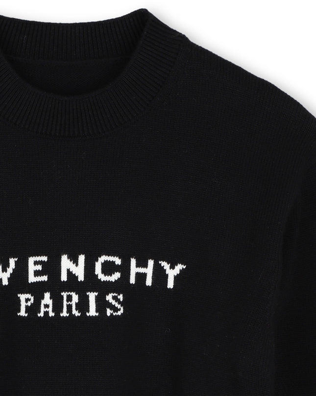 Kids Atelier Givenchy Black Knitted Sweater