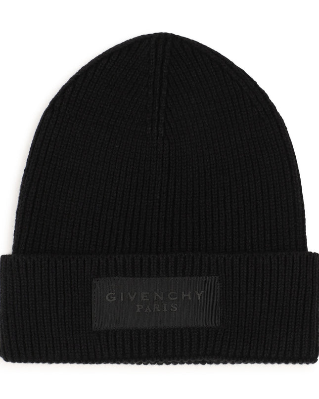 Kids Atelier Givenchy Black Knitted Hat