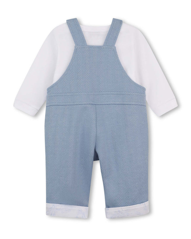 Kids Atelier Givenchy Blue Teddy Bear Overall Set