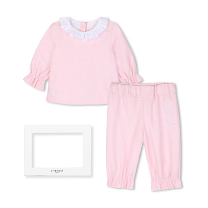 Kids Atelier Givenchy Pink Cotton Gift Set