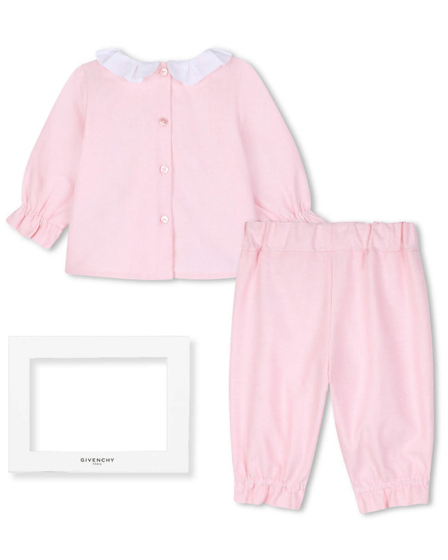 Kids Atelier Givenchy Pink Cotton Gift Set