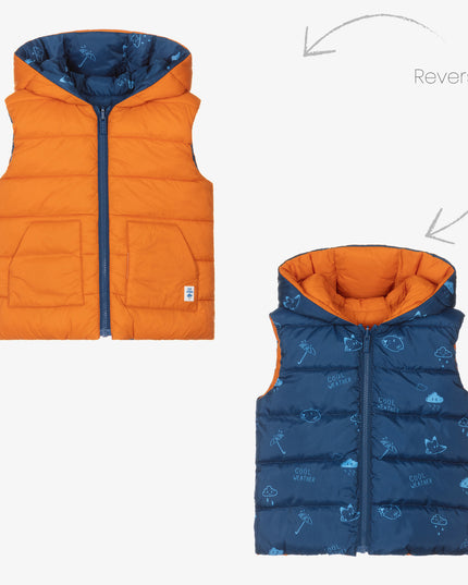 Mayoral-Reversible vest-2323-85-Yolk